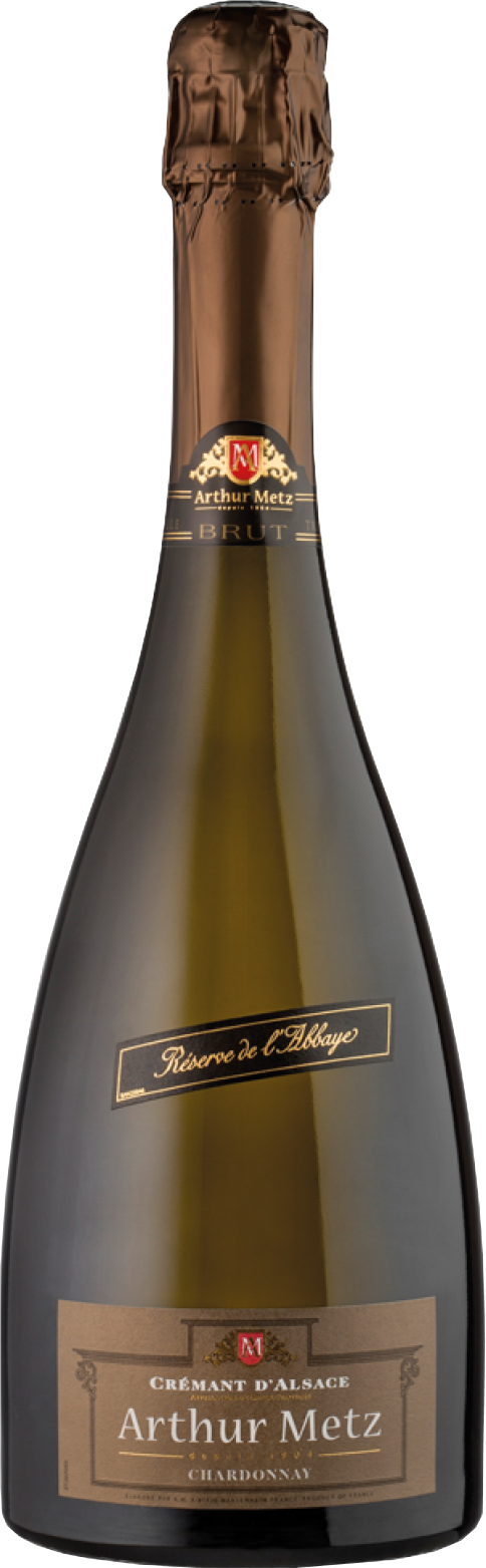 Arthur Metz, Cremant d'Alsace Reserve de l'Abbaye Chardonnay, NV
