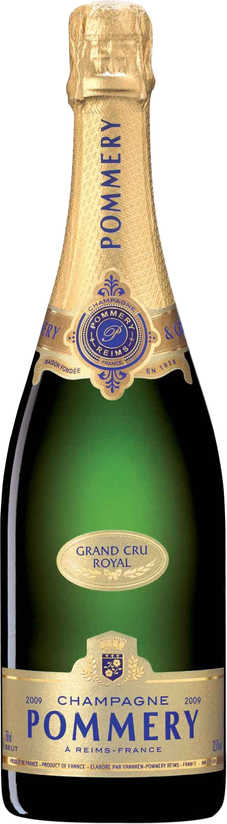 Champagne Pommery, Grand Cru Royal Vintage Champagne, 2009