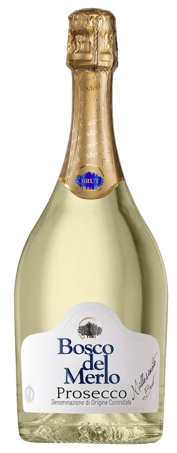 Bosco del Merlo, Prosecco D.O.C. Brut Millesimato, 2024