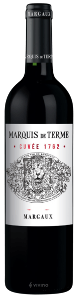 Marquis de Terme, Cuvee 1762 Margaux, 2019