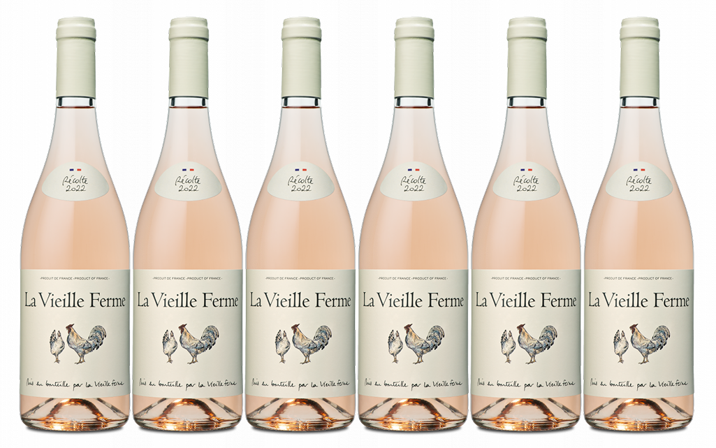 Famille Perrin, La Vieille Ferme: 6 bottle Rose Case, NV