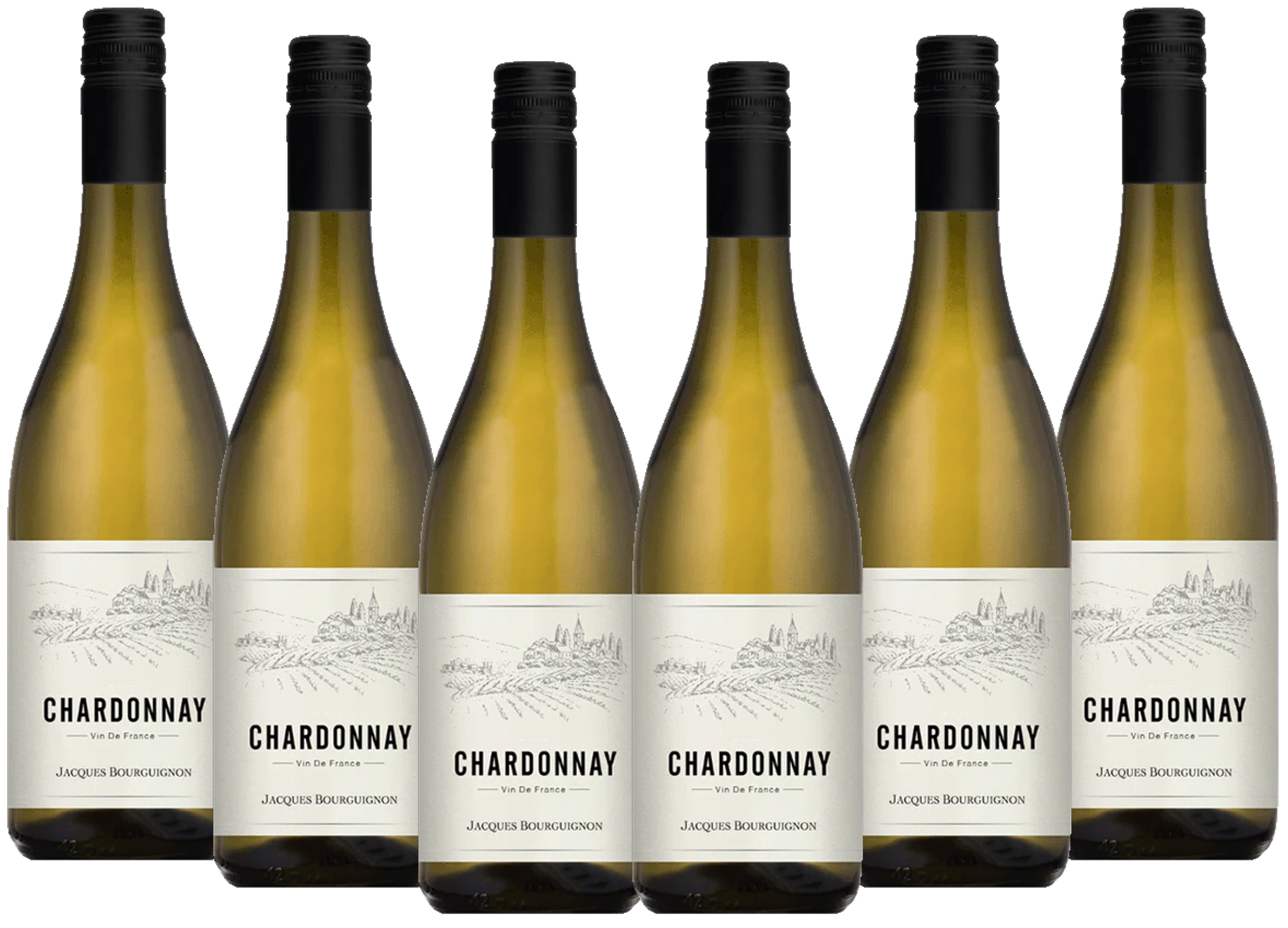 Jacques Bourguignon, Bundle of White Burgundy Chardonnay, NV
